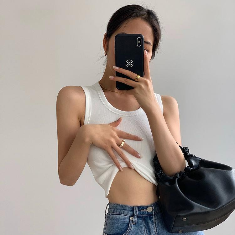 Áo Thun Ba Lỗ Mỏng Dáng Ôm Thời Trang Năm 2021 Hàng Mới Dành Cho Nữ