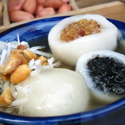 1T*24B Bánh Trôi Nước Đậu Phộng Spring Home 200gr*10b - Singapore/ Glutinous Rice Ball Peanut Filling - NK Singapore