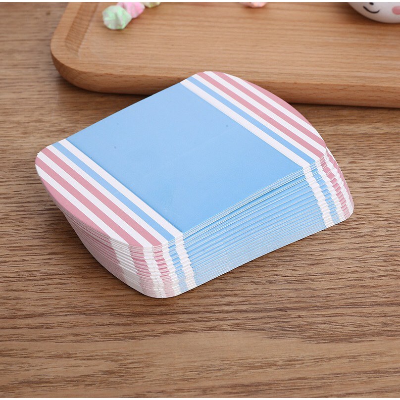 Túi đựng bánh cookie mờ đáy màu - 50c