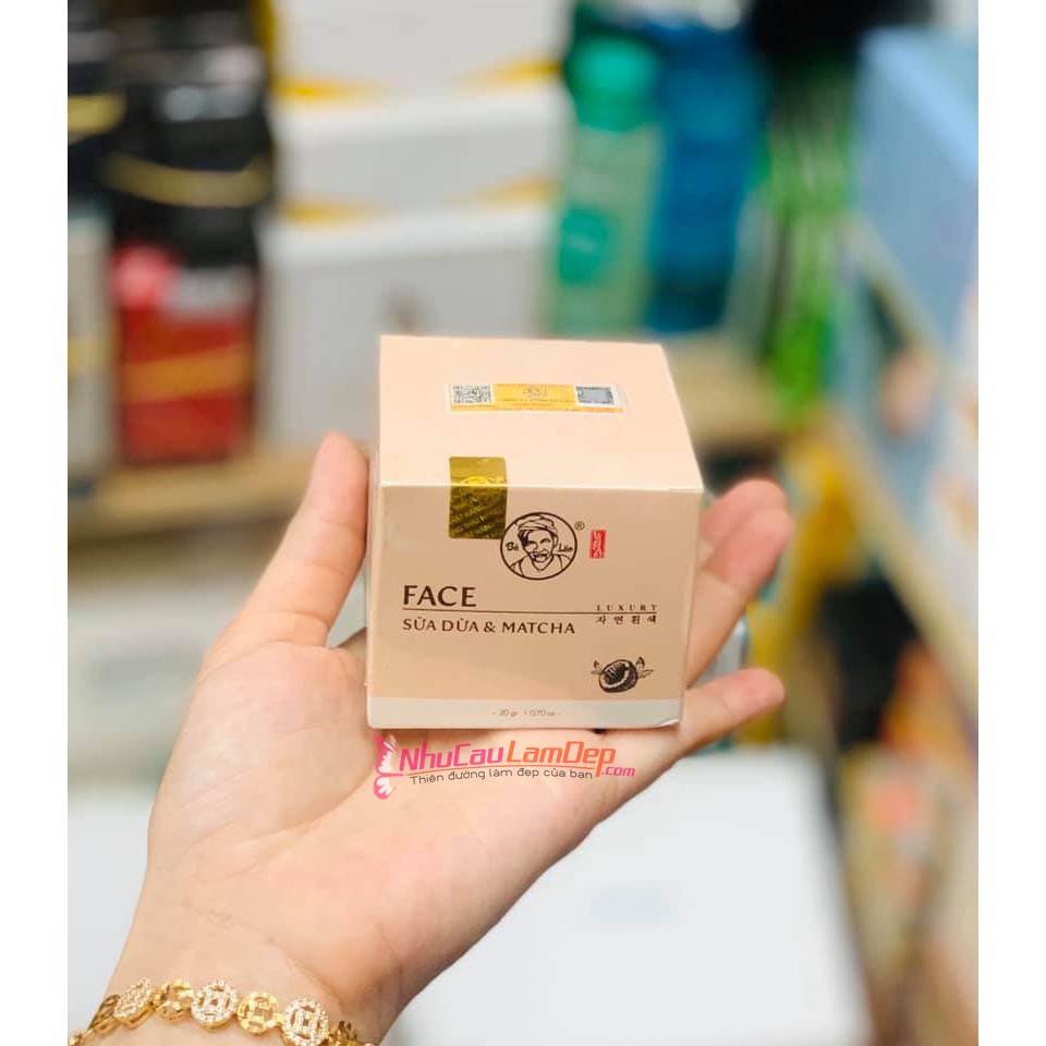 (Giao Hỏa Tốc) Sale Tết - Kem Face Luxury Bà Lão Sạch Mụn Sáng Da
