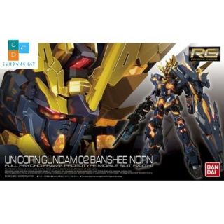Mô Hình RG Unicorn 02 Banshee Norn Bandai - GundamTop