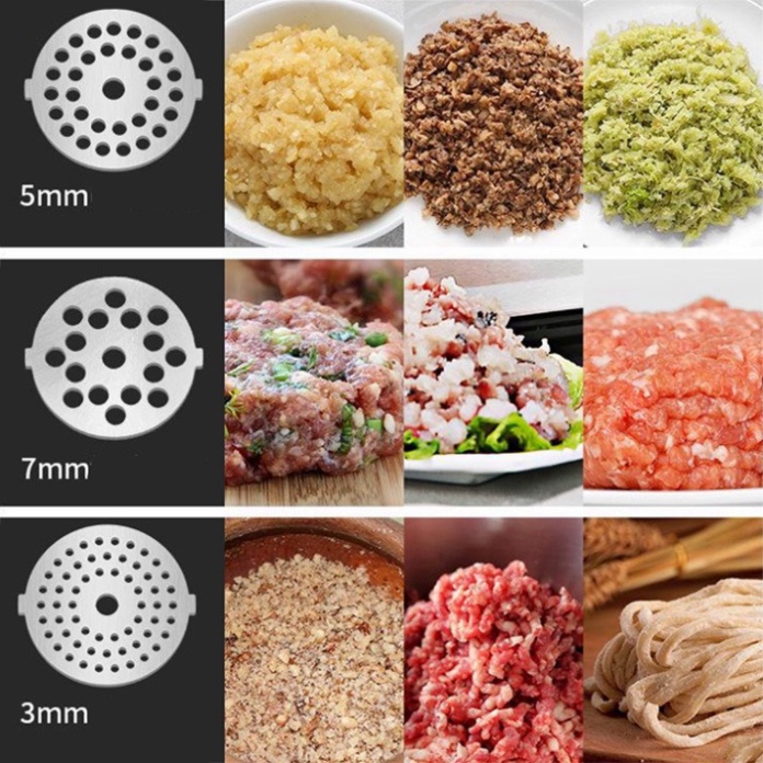 Máy nhồi xay thịt cá, máy đùn thịt làm lạp xưởng cao cấp Sokany 2500W