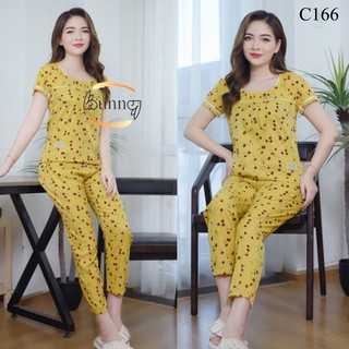 ĐỒ BỘ MẶC NHÀ VẢI ĐŨI LẠNH MỀM MÁT