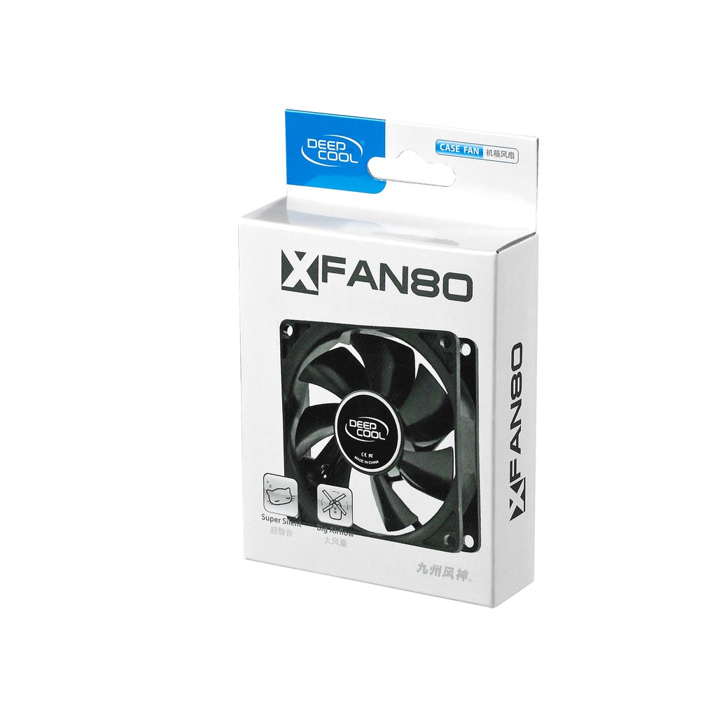 Quạt Tản Nhiệt Case Deepcool X-Fan 80 - Hàng Chính Hãng