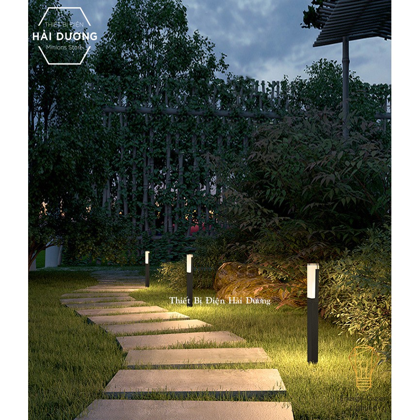 Đèn Cột Sân Vườn 7w Chống Nước DSV-1168 80cm - Led Siêu Sáng - Chiếu Sáng Lối Đi - Bảo Hành 12 Tháng