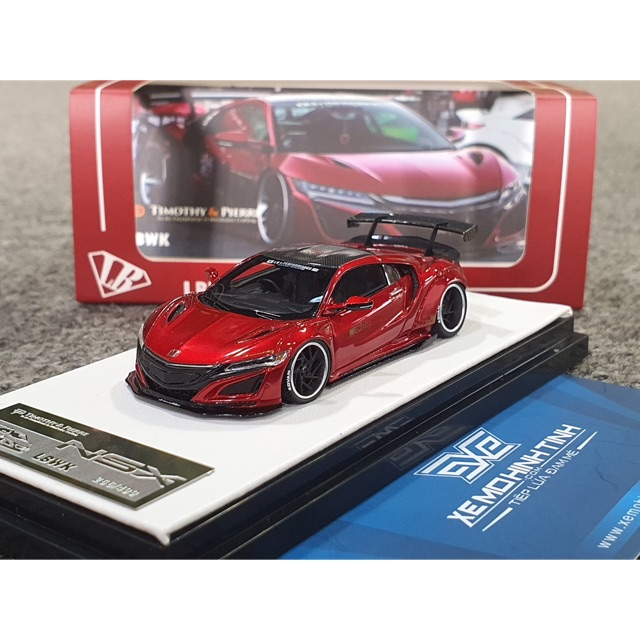 Xe Mô Hình LB Honda NSX 1:64 Timothy&amp;Pierre ( Đỏ )