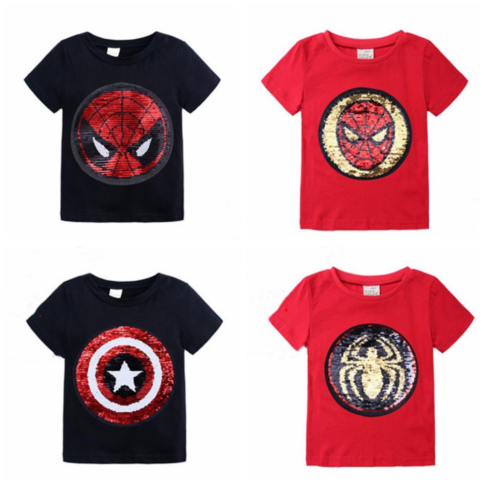 HOT Áo thun ngắn tay in hình người nhện cho bé trai đủ /sp ban chạy