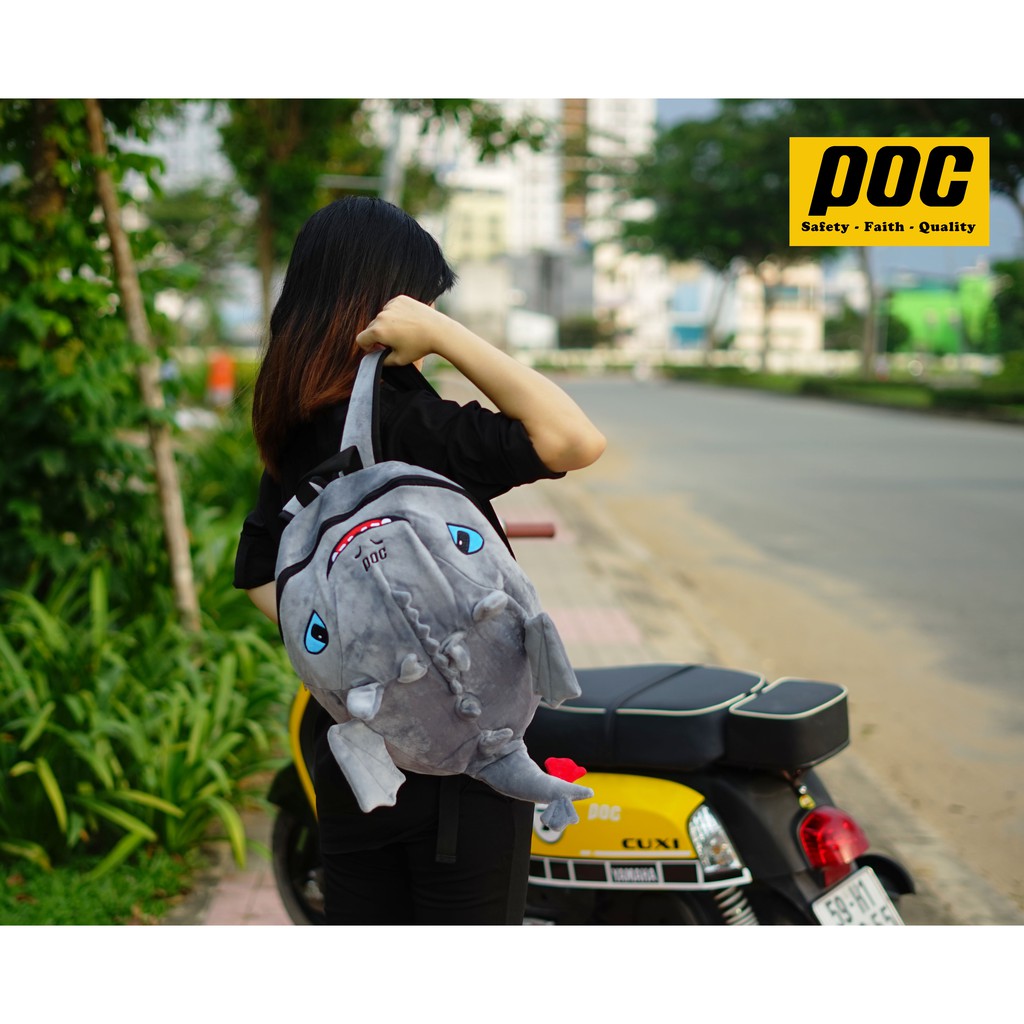 Balo Rồng màu Xám dễ thương lắm nha mọi người