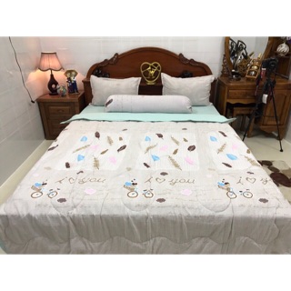Sét chăn ga gối cotton đũi mềm mượt thoáng , mát tay