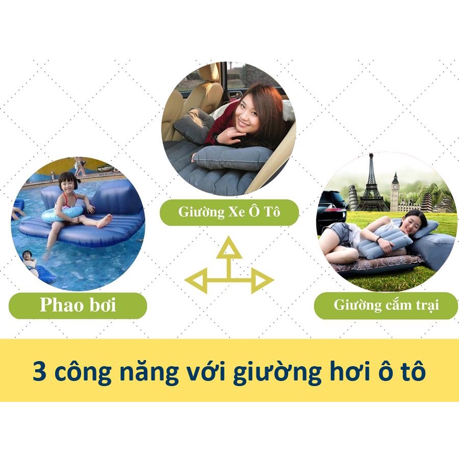 Đệm hơi ô tô gia đình tiện lợi