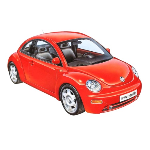MÔ HÌNH XE Ô TÔ 1/24 SCALE VOLKSWAGEN NEW BEETLE 24200 Tamiya