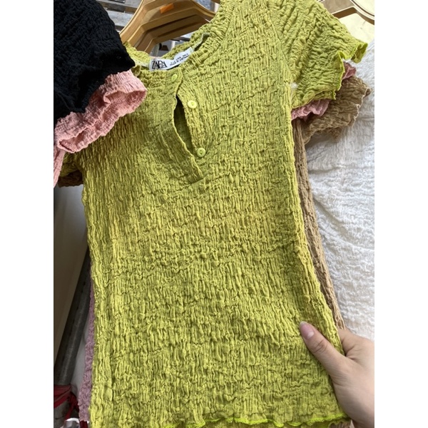 ÁO XỐP CÚC NGỰC FROM ÔM CO GIÃN CHẤT ĐẸP MS13333