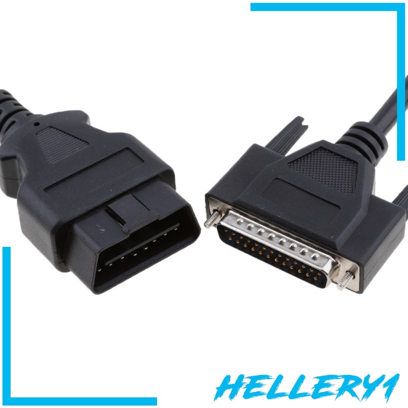 Cáp Chuyển Đổi OBD II 2 16Pin Sang DB25 25Pin Chuyên Dụng Cho Xe Hơi
