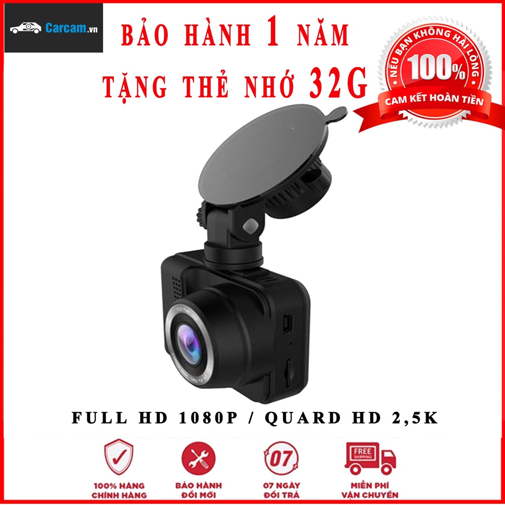 [ CHÍNH HÃNG] Camera Hành Trình Ô TÔ W8s Carcam Wifi GPS Nhận Diện Biển Báo Tặng Thẻ Nhớ 32 GB