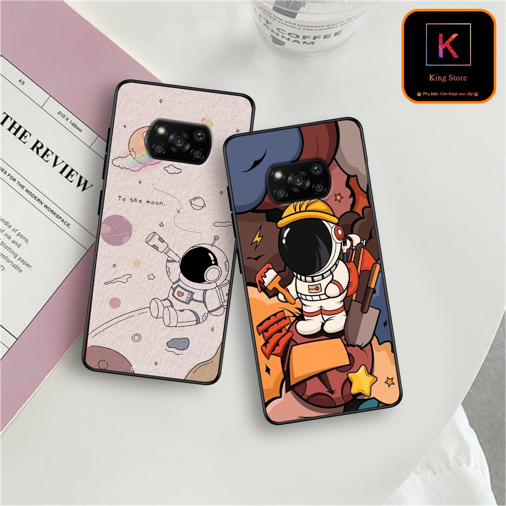 Ốp lưng Poco M3 - Poco X3 - Poco X3 Pro - Ốp in hình Phi hành gia cực hot