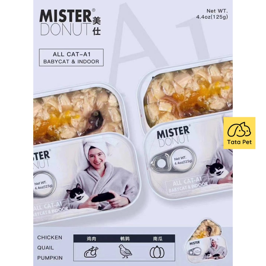 Pate cho mèo cao cấp - Pate MISTER DONUT A