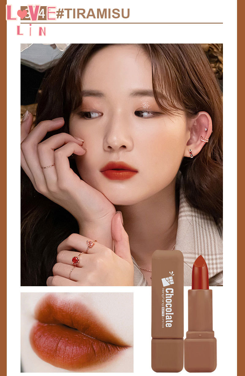(Hàng Mới Về) Son Môi Hengfang Chất Nhung Lì Dễ Lên Màu Không Dính Thành Cốc | BigBuy360 - bigbuy360.vn