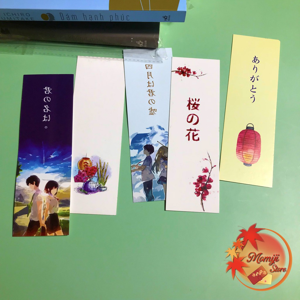 [XẢ SỐC GIÁ SIÊU RẺ] Bookmark kẹp đánh dấu sách Anime cực xinh