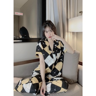 [SIÊU HÓT]hàng Víc RẺ NHẤT SSHOPPE đồ bộ tay ngắn lụa Mango [có hình ảnh+ video shop tự quay]