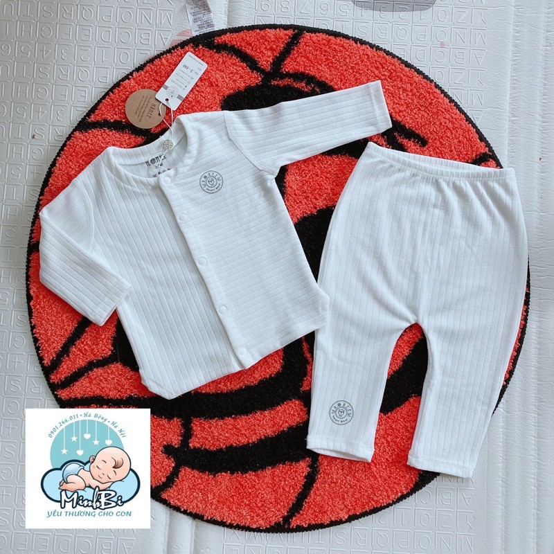 HRNEE - BỘ SƠ SINH NỈ LÔNG 0-3M ĐẾN 6-9M