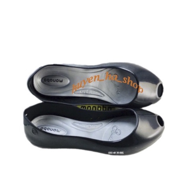 Giầy  nhựa đế thấp đen Thái Lan monobo | BigBuy360 - bigbuy360.vn