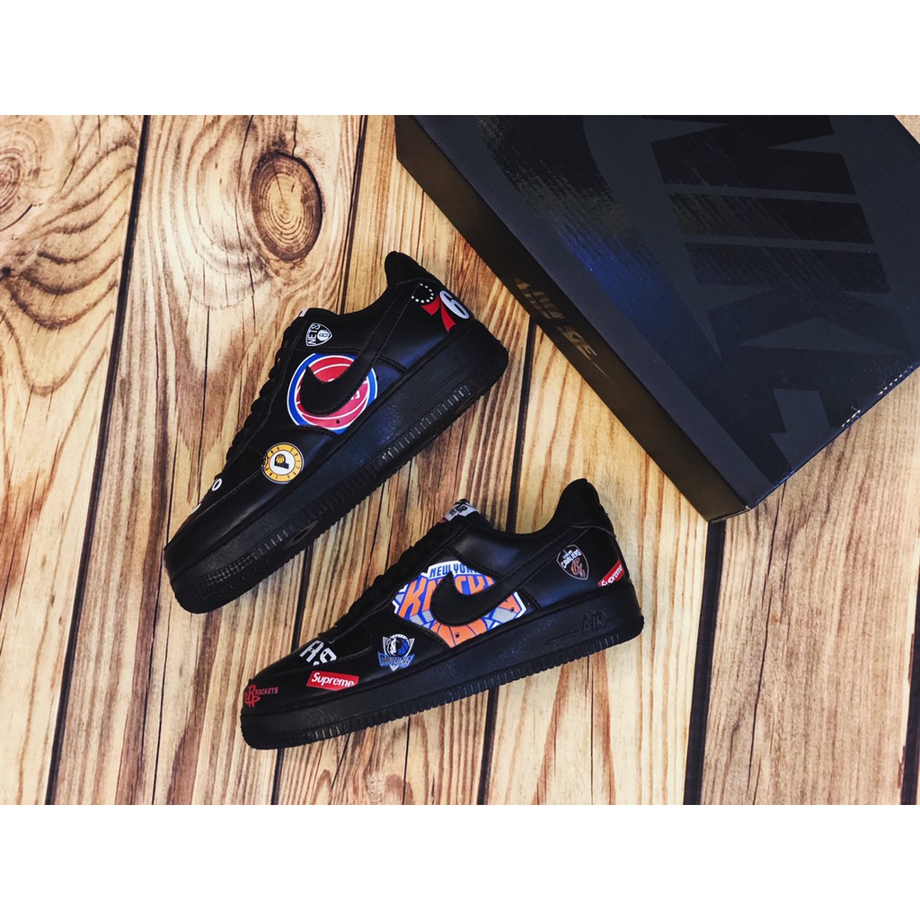 Giày Air Force 1 da PU nam nữ cao cấp nhẹ êm bền thời trang