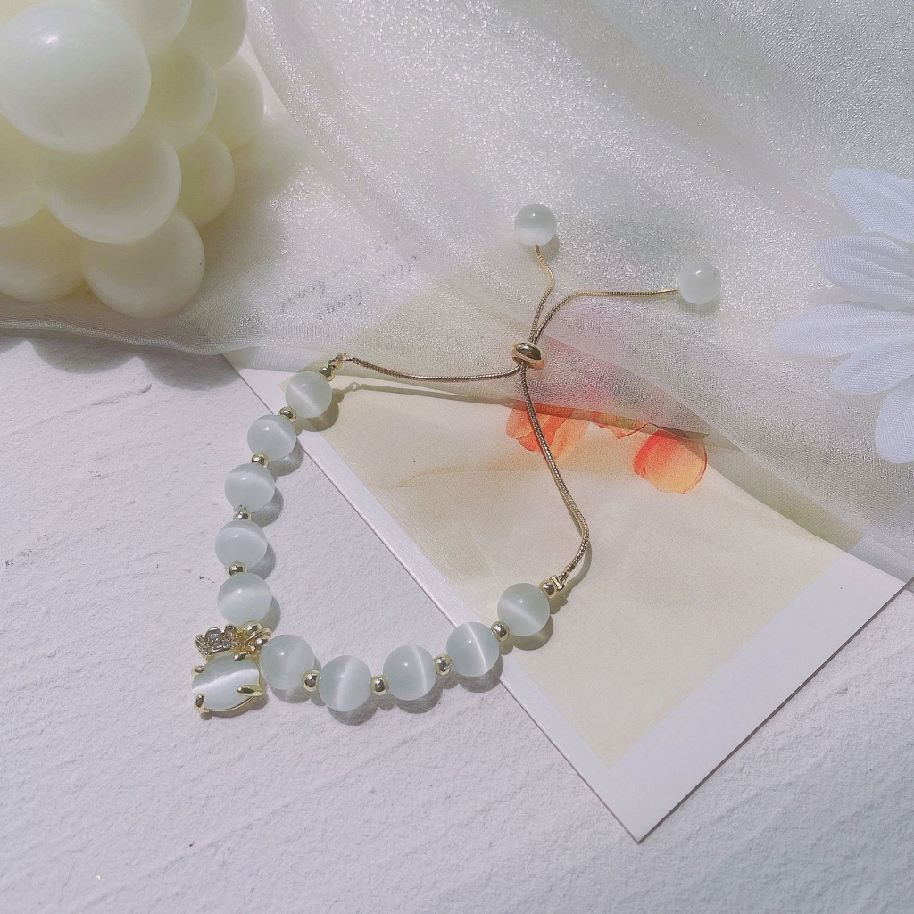 [Hàng Mới] Vòng Đeo Tay May Mắn Mặt Hình Túi Xách May Mắn Thiết Kế Đơn Giản Nich