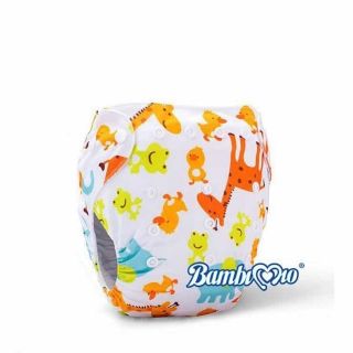 Bỉm Vải Bambimio size M (3_16kg) Ban ngày và Ban đêm