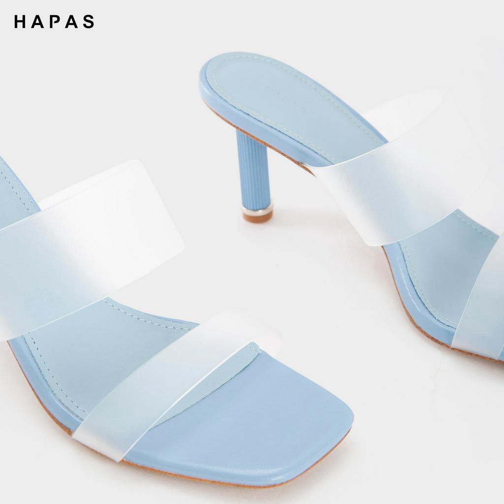 Guốc Lê Quai Mờ Gót Trụ 6P HAPAS - GL230230