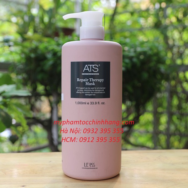 LẺ DẦU GỘI HOẶC DẦU XẢ PHỤC HỒI PHỦ BÓNG SAU UỐN ATS REPAIR THERAPY 600ML - 1000ML