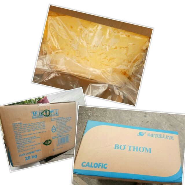 Bơ lạt thơm Cái Lân 1kg ⚡GIÁ TỐT ⚡bơ làm bánh thơm ngon, làm bắp hấp dẫn