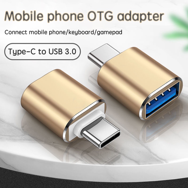 Đầu Chuyển Đổi OTG Type C Sang USB 3.0 Cho MacBook iPad Samsung Xiaomi Acer HP