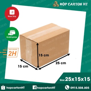 25x15x15 Hộp carton đóng hàng
