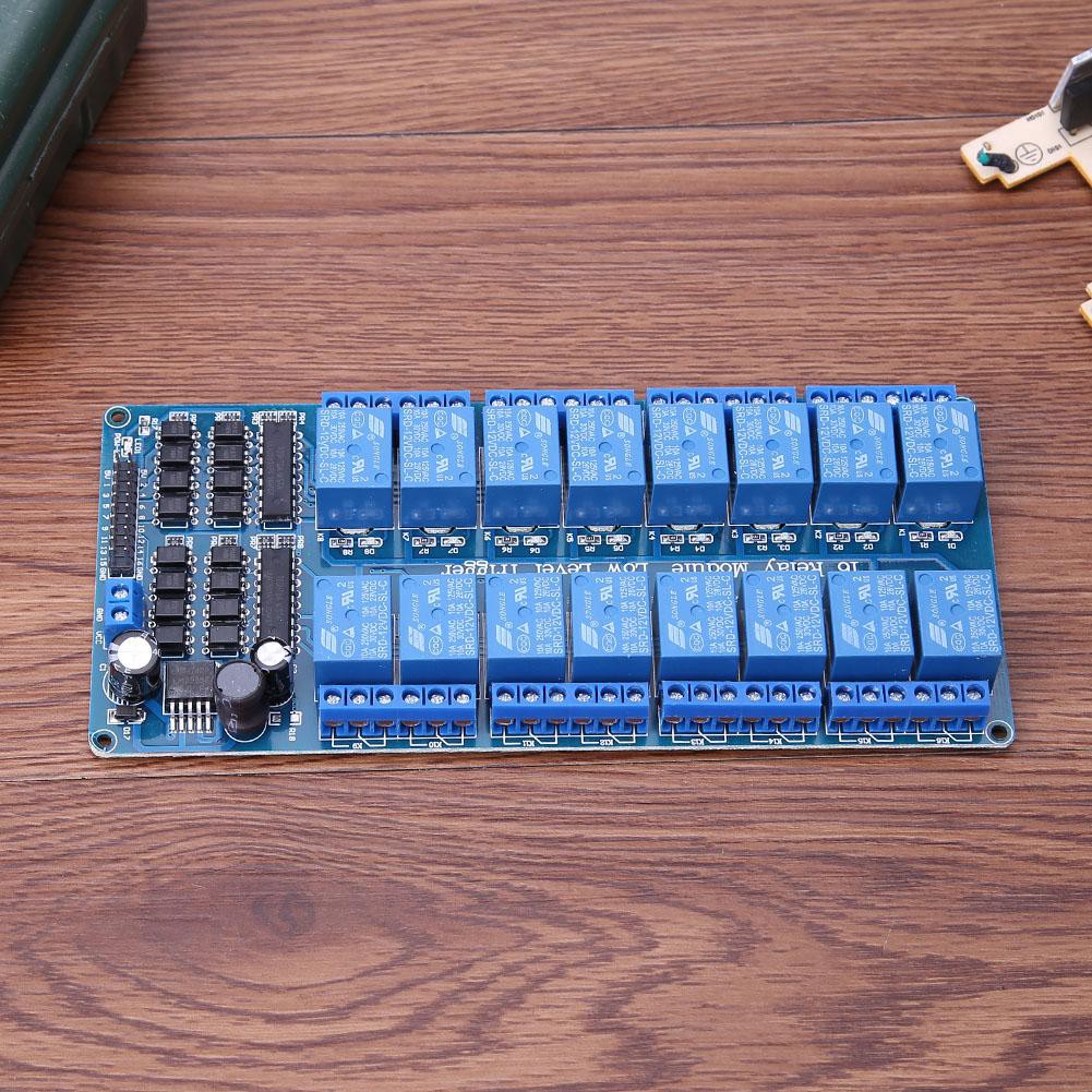 Bảng mô-đun giao diện 5V12V 16 kênh cho PIC ARM MCU DSP ARM PLC
