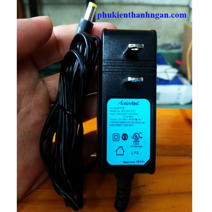 NGUỒN CAMERA ACTIONTEC 12V 2A ZIN CHÍNH HÃNG - ACTIONTEC 12V 2A