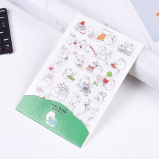 Sticker, Miếng dán trang trí 6 tấm siêu rẻ, siêu cute, siêu tiện lợi