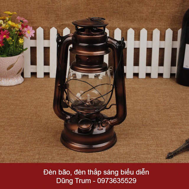 Đèn bão đèn dầu chống bão dã ngoại trang trí bền đẹp