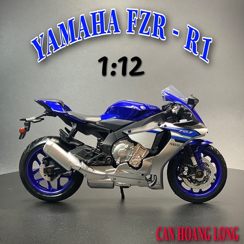 XE MÔ HÌNH YAMAHA YZF- R1 tỷ lệ 1:12 - MAISTO CHLStore Mô Hình Xe