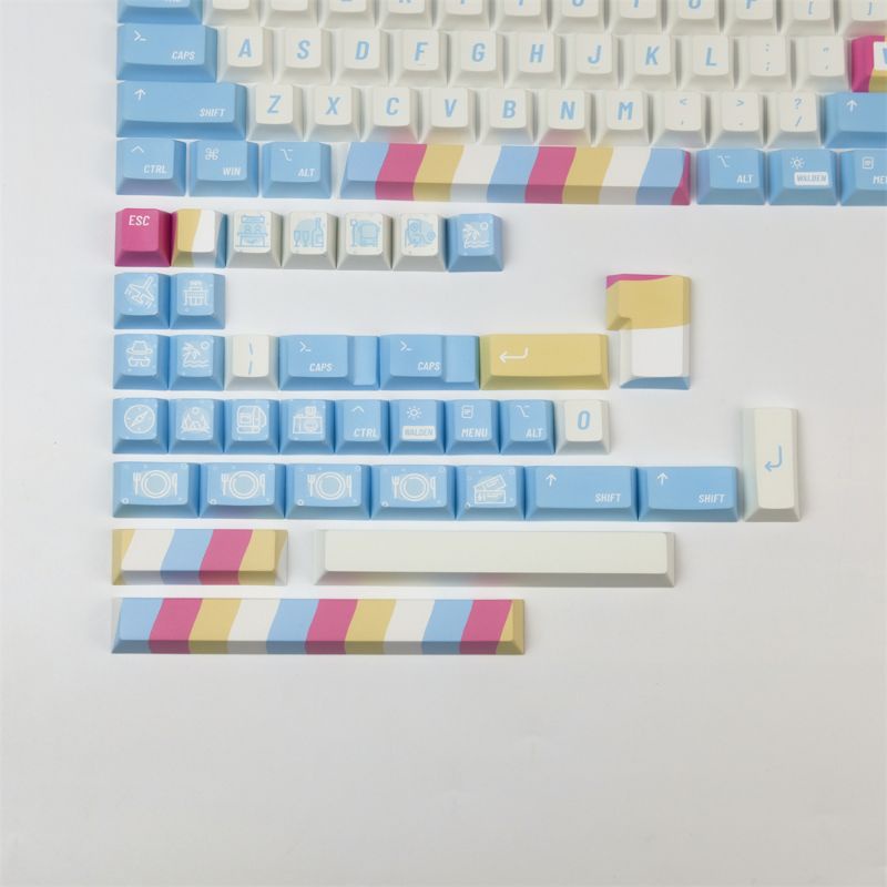 Keycap cherry cho bàn phím cơ 127 nút - tặng kèm keypuller