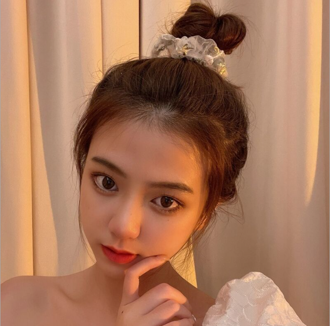 Korea Fashion Romantic Chiffon Lace Flower Sweet Hair Accessories