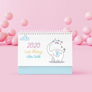 Lịch để bàn SDstationery 2020 TƯƠI KHÔNG CẦN TƯỚI