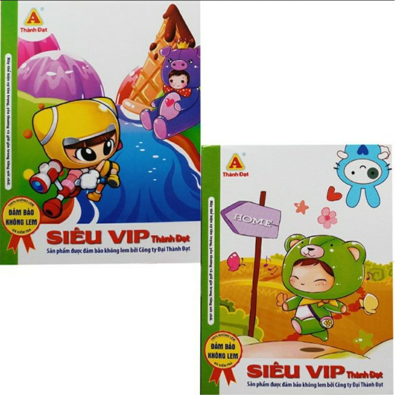 Tập học sinh Thành Đạt 96 trang Siêu Vip định lượng 120gsm