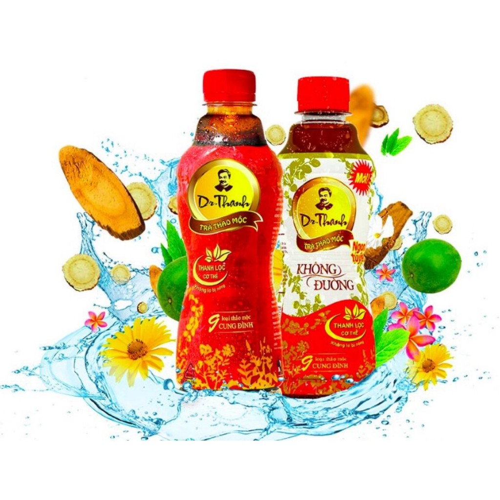 Lốc 6 Chai Trà Thanh Nhiệt Dr.Thanh 330ml