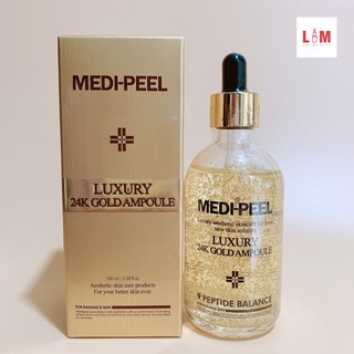 Tinh chất vàng ngăn ngừa lão hóa MEDI PEEL LUXURY 24K Gold Ampoule 100ml [Chính Hãng]