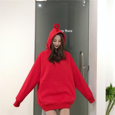 Áo hoodie Hàn Quốc màu trơn | BigBuy360 - bigbuy360.vn