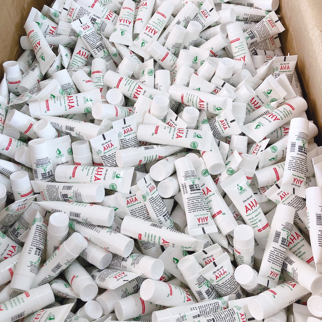 (10GR mẫu mới 2020) Sữa Rửa Mặt AHA chiết xuất từ hoa và trái cây chính hãng Ngân Bình | BigBuy360 - bigbuy360.vn