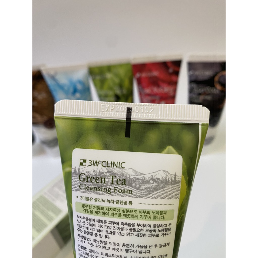 Sữa Rửa Mặt 3W Clinic 100ml Hàn Quốc