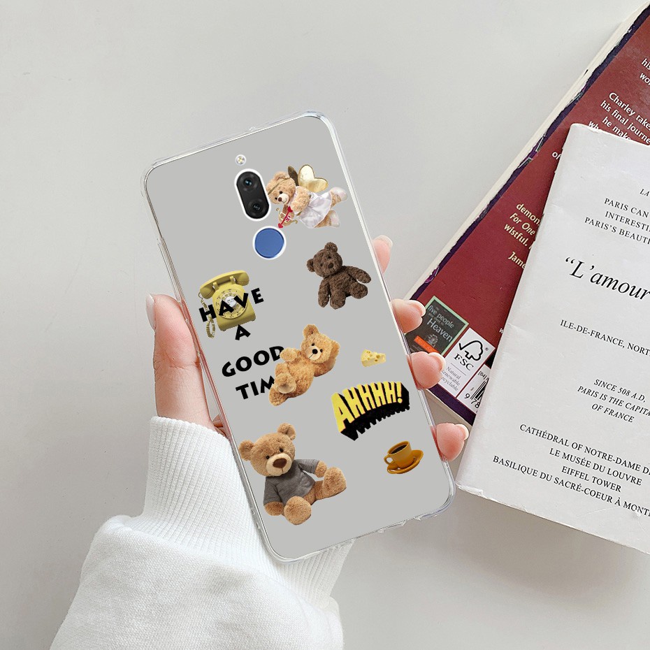 Ốp điện thoại silicon Tpu mềm thiết kế thời trang cho huawei nova 2i mate 10 lite