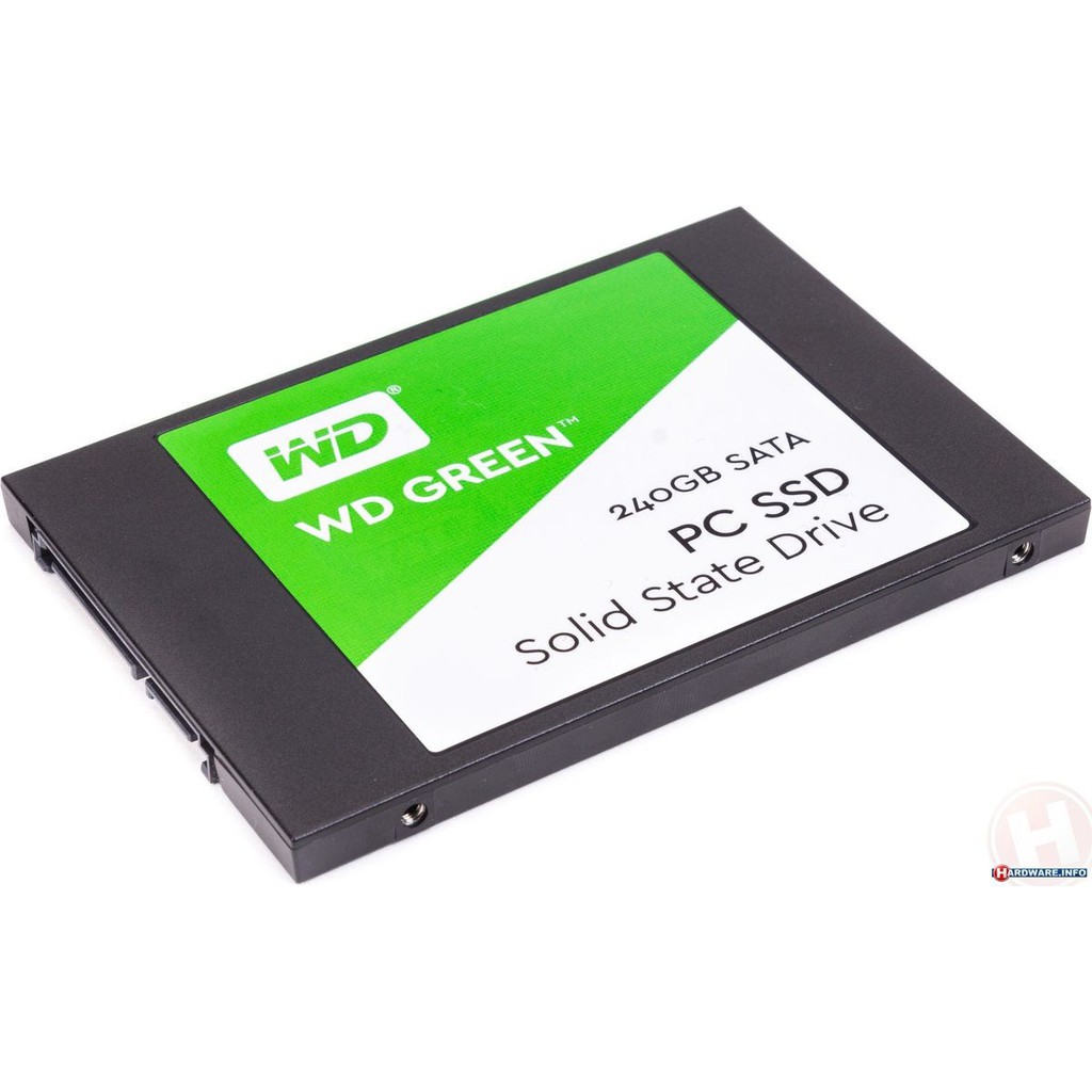 SSD WD Green 240GB Sata3 2.5" (Doc 545MB/s, Ghi 465MB/s) - WDS240G2G0A | BigBuy360 - bigbuy360.vn