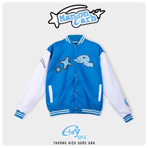 Áo khoác THE BLUE PLANET VARSITY